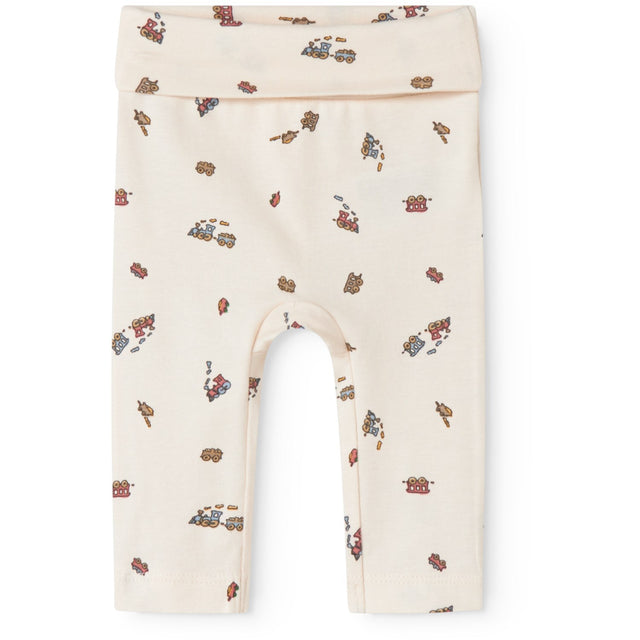 MarMar Newborn Modal Smooth Print Trains Piva Bukser