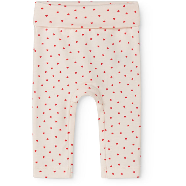 MarMar Newborn Modal Smooth Print Happy Hearts Piva Bukser