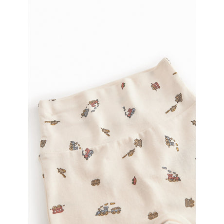 MarMar Newborn Modal Smooth Print Trains Piva Bukser