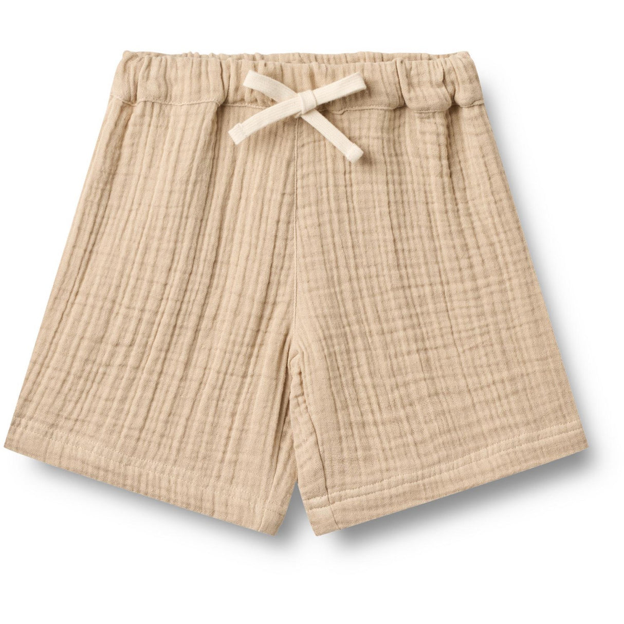 Wheat Warm Sand Sæt Skjorte S/S & Shorts Svend