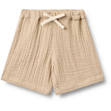 Wheat Warm Sand Sæt Skjorte S/S & Shorts Svend