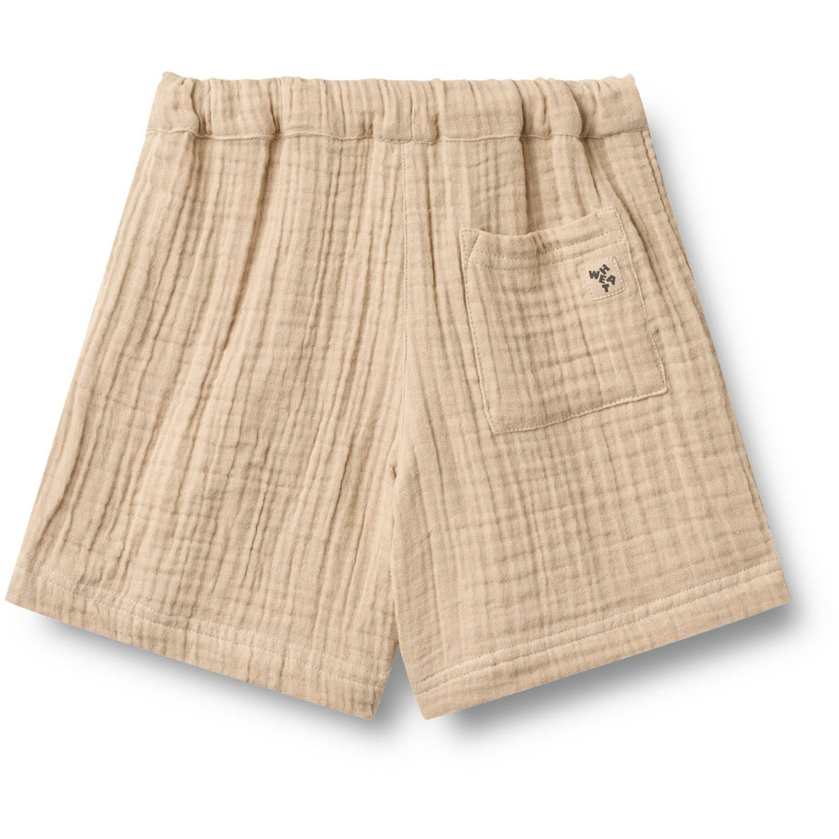 Wheat Warm Sand Sæt Skjorte S/S & Shorts Svend