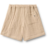 Wheat Warm Sand Sæt Skjorte S/S & Shorts Svend
