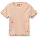 Wheat Rose Flowers Sæt T-shirt S/S & Bukser Alicia