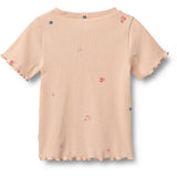 Wheat Rose Flowers Sæt T-shirt S/S & Bukser Alicia