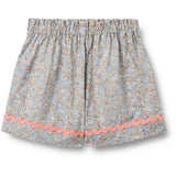 Wheat Air Blue Flowers Sæt Skjorte S/S & Shorts Vilma