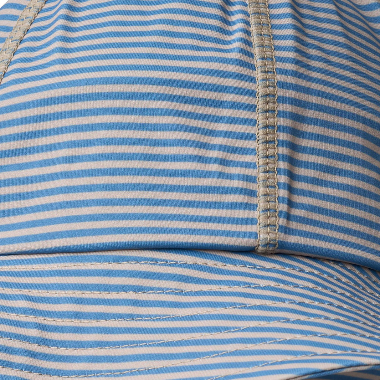 Wheat Blue Swim Stripe UV Solhat Bora