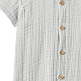 Wheat Light Blue Romper Alex