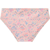 Wheat Pink Heart Flowers Swim Sæt 2-piece Alma