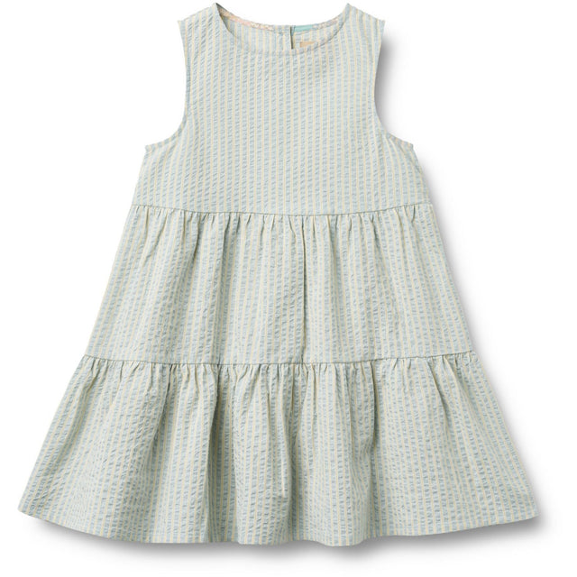Wheat Summer Sky Stripe Kjole Louise