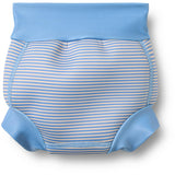 Wheat Blue Swim Stripe Neoprene Badebukser Anker