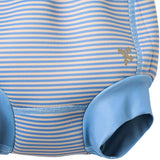 Wheat Blue Swim Stripe Neoprene Badebukser Anker