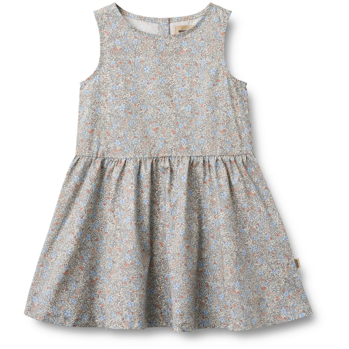 Wheat Air Blue Flowers Kjole Hella