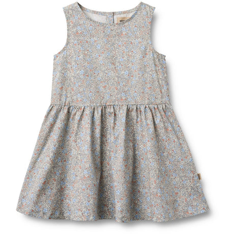Wheat Air Blue Flowers Kjole Hella