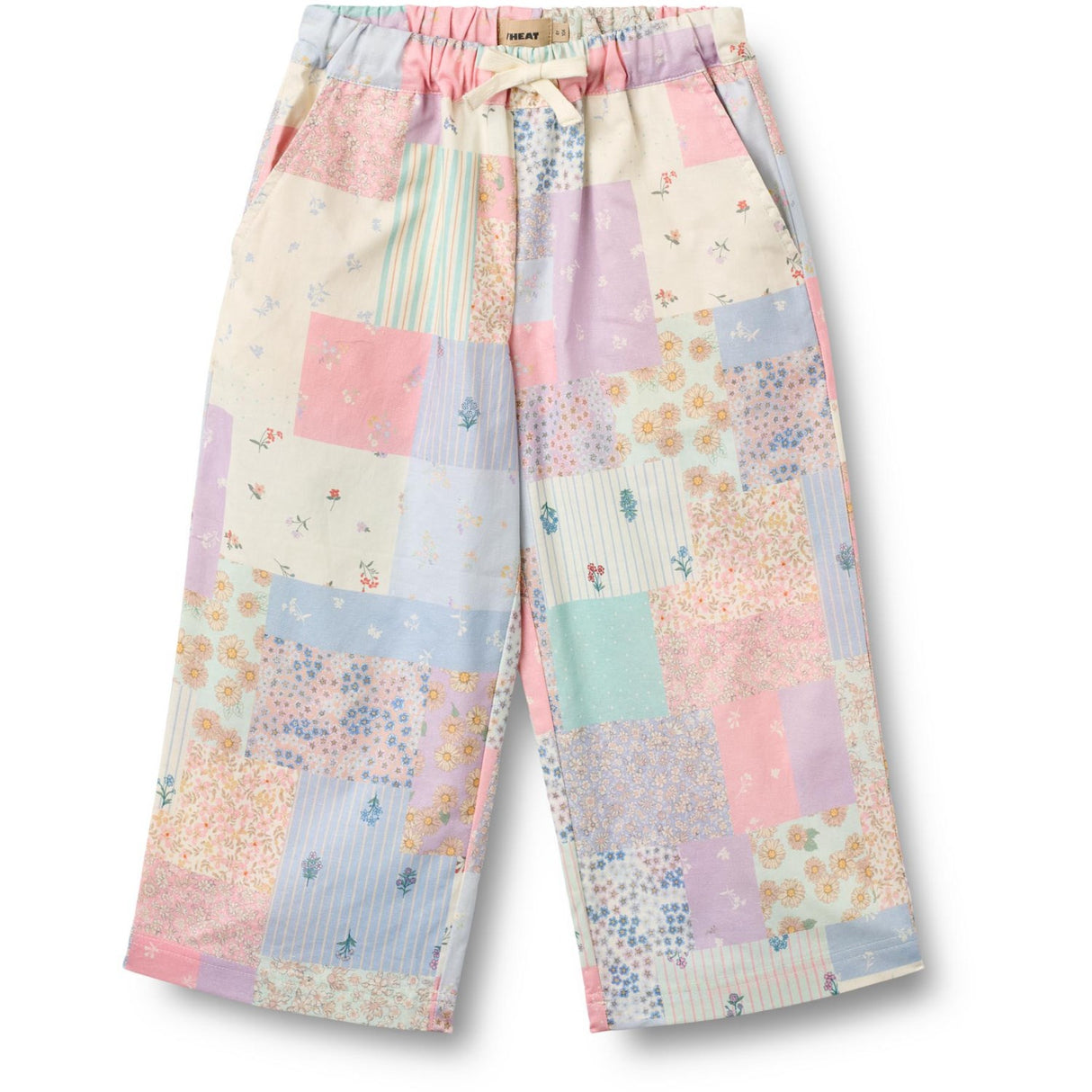 Wheat Patchwork Flowers Bukser Sasha