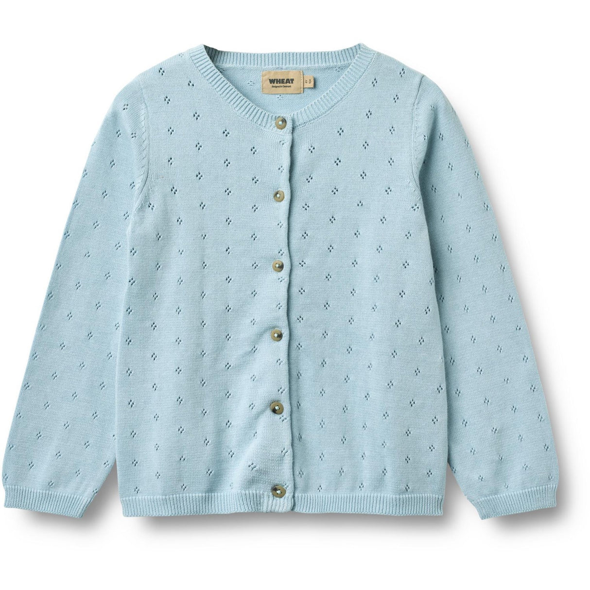 Wheat Summer Sky Strik Cardigan Maia