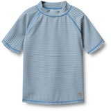 Wheat Blue Swim Stripe Bade T-shirt S/S Jackie