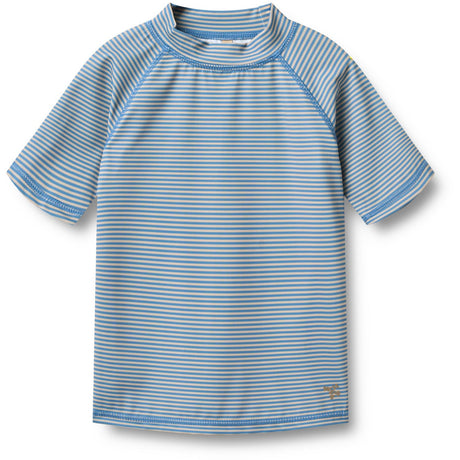Wheat Blue Swim Stripe Bade T-shirt S/S Jackie
