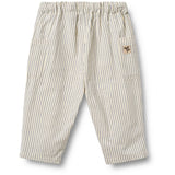 Wheat Dark Blue Stripe Bukser Arne