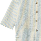 Wheat Summer Sky Stripe Skjorte Shelby