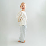 Wheat Summer Sky Stripe Bukser Sasha