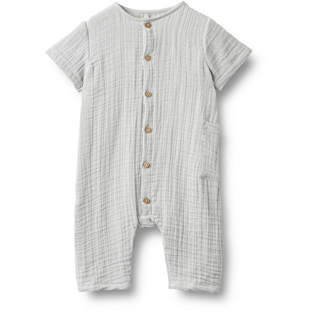 Wheat Light Blue Romper Alex