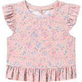 Wheat Pink Heart Flowers Swim Sæt 2-piece Alma