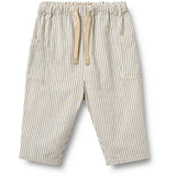 Wheat Dark Blue Stripe Bukser Arne