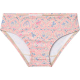 Wheat Pink Heart Flowers Swim Sæt 2-piece Alma