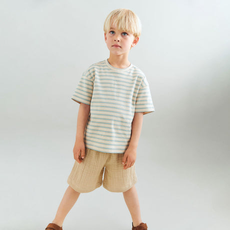 Wheat Spring Lake Stripe T-shirt S/S Tommy