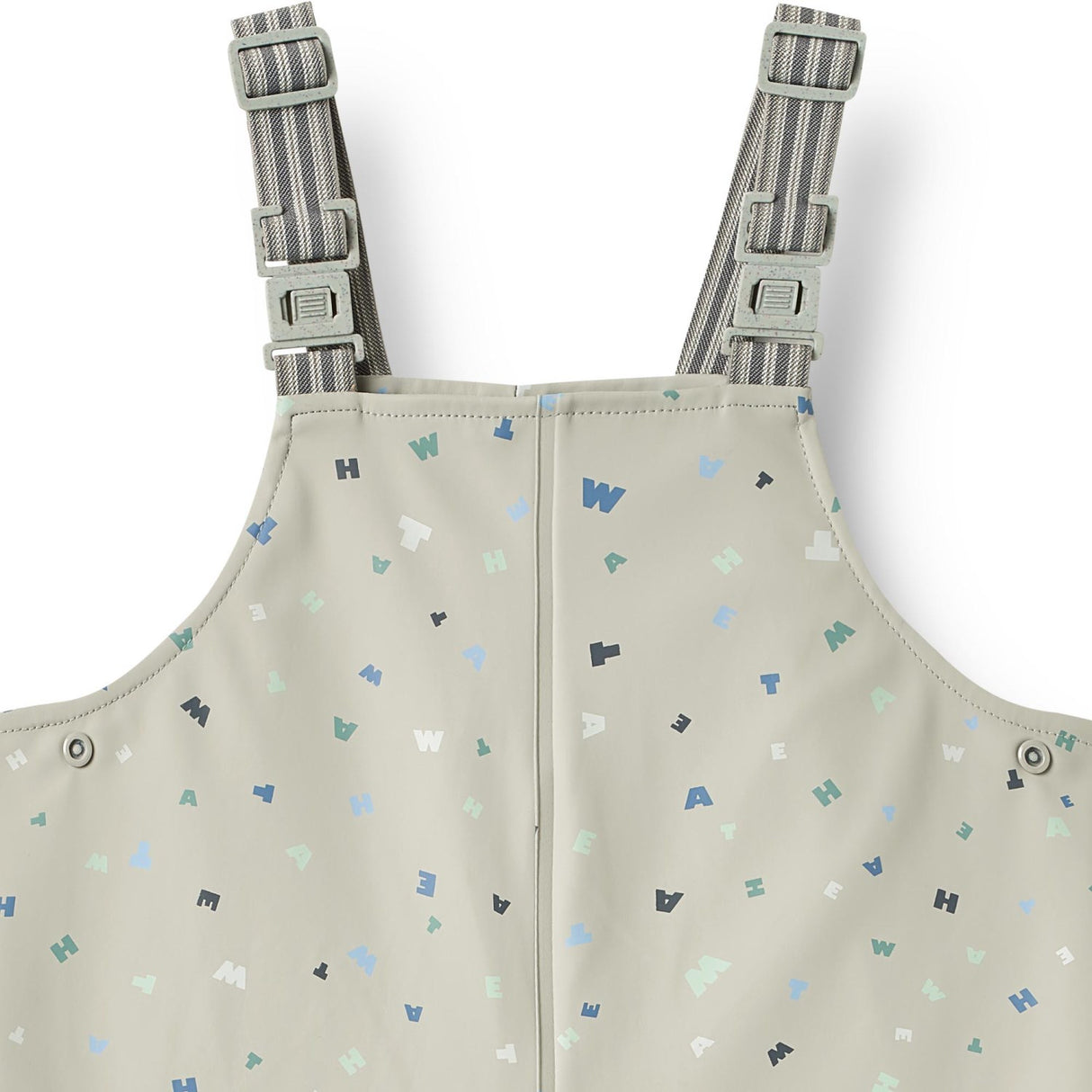 Wheat Light Flint Letters Regntøj Charlo Overall