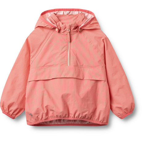 Wheat Red Check Lightweight Shell Jakke Skyen