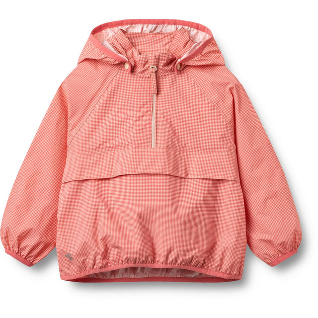 Wheat Red Check Lightweight Shell Jakke Skyen