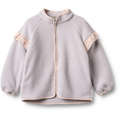 Wheat Lavender Rain Fleece Jakke Ellena
