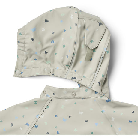 Wheat Light Flint Letters Regntøj Chardy Jacket