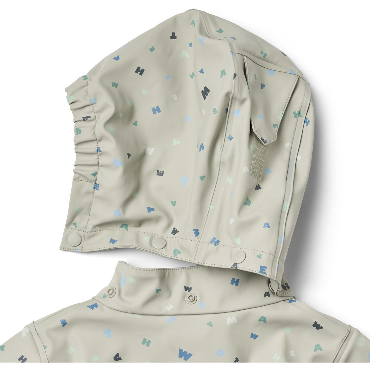 Wheat Light Flint Letters Regntøj Ollo Jacket