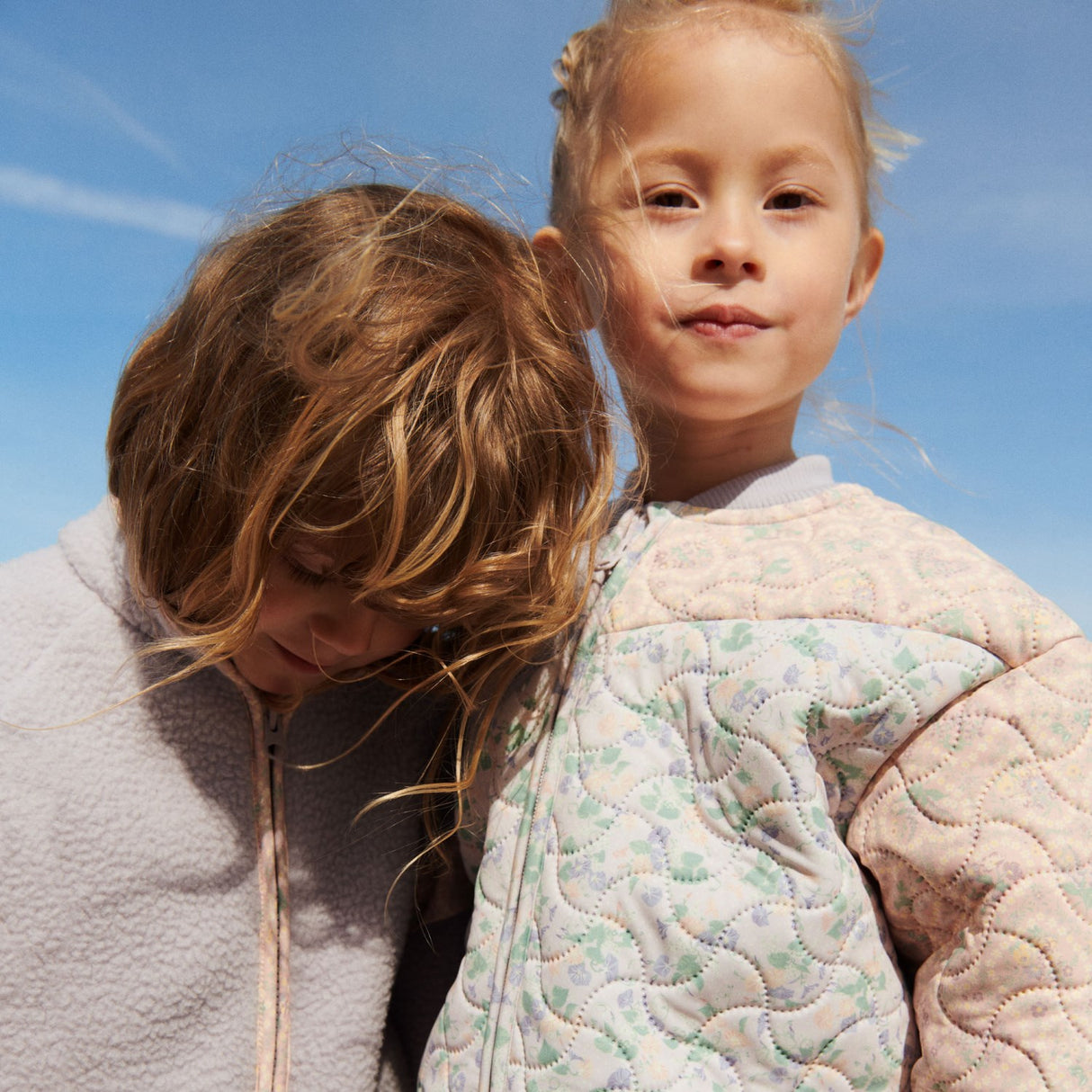 Wheat Purple Light Petunias Thermo Jakke Helmao