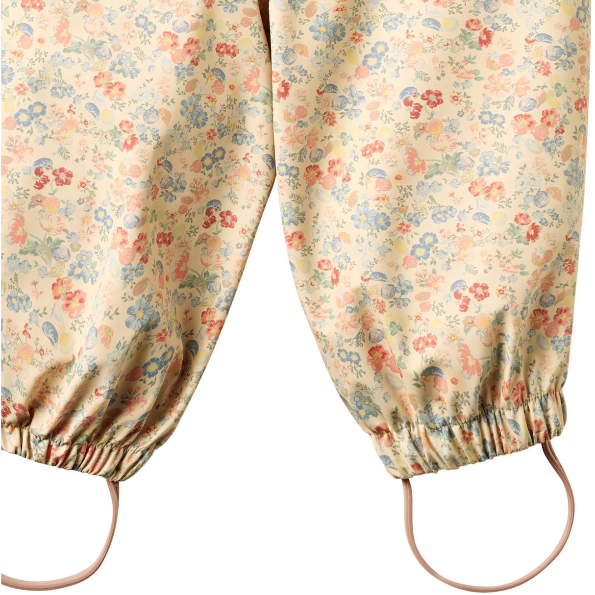 Wheat Flowers And Seashells Regntøj Charlo Overall