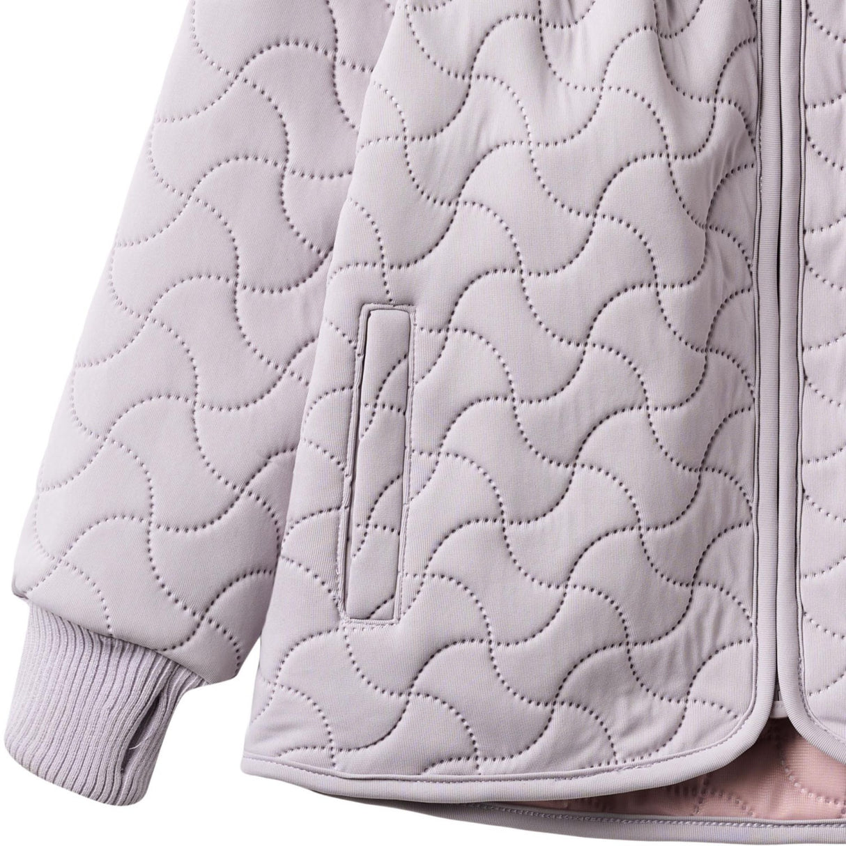Wheat Lavender Rain Thermo Jakke Tilde