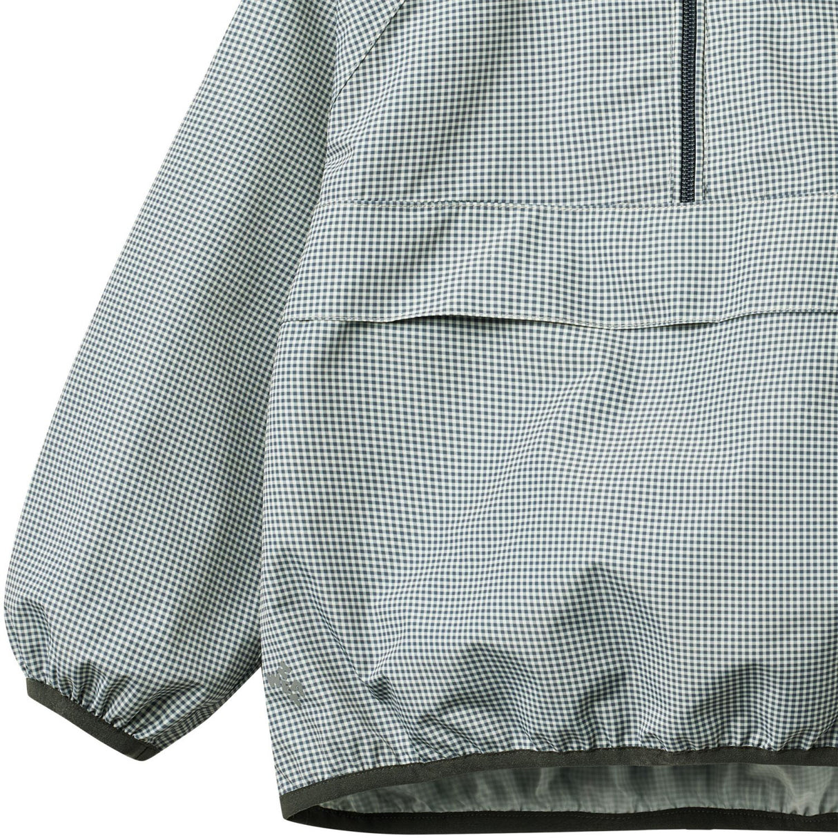 Wheat Blue Check Lightweight Shell Jakke Skyen