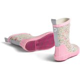 Wheat Cool Sky Flowers Rubber Støvle Welly