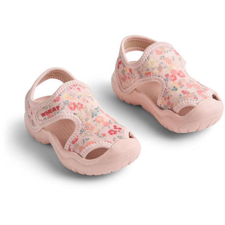 Wheat Ivory Flower Meadow Sandal Bani