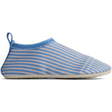 Wheat Blue Swim Stripe Swimshoe Dolphin