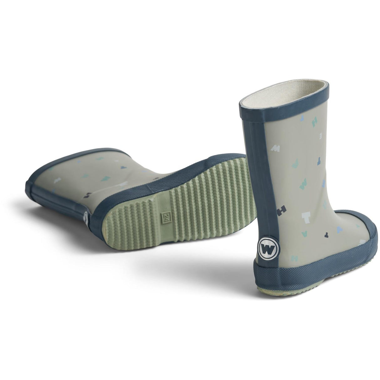 Wheat Light Flint Letters Gummistøvler Muddy