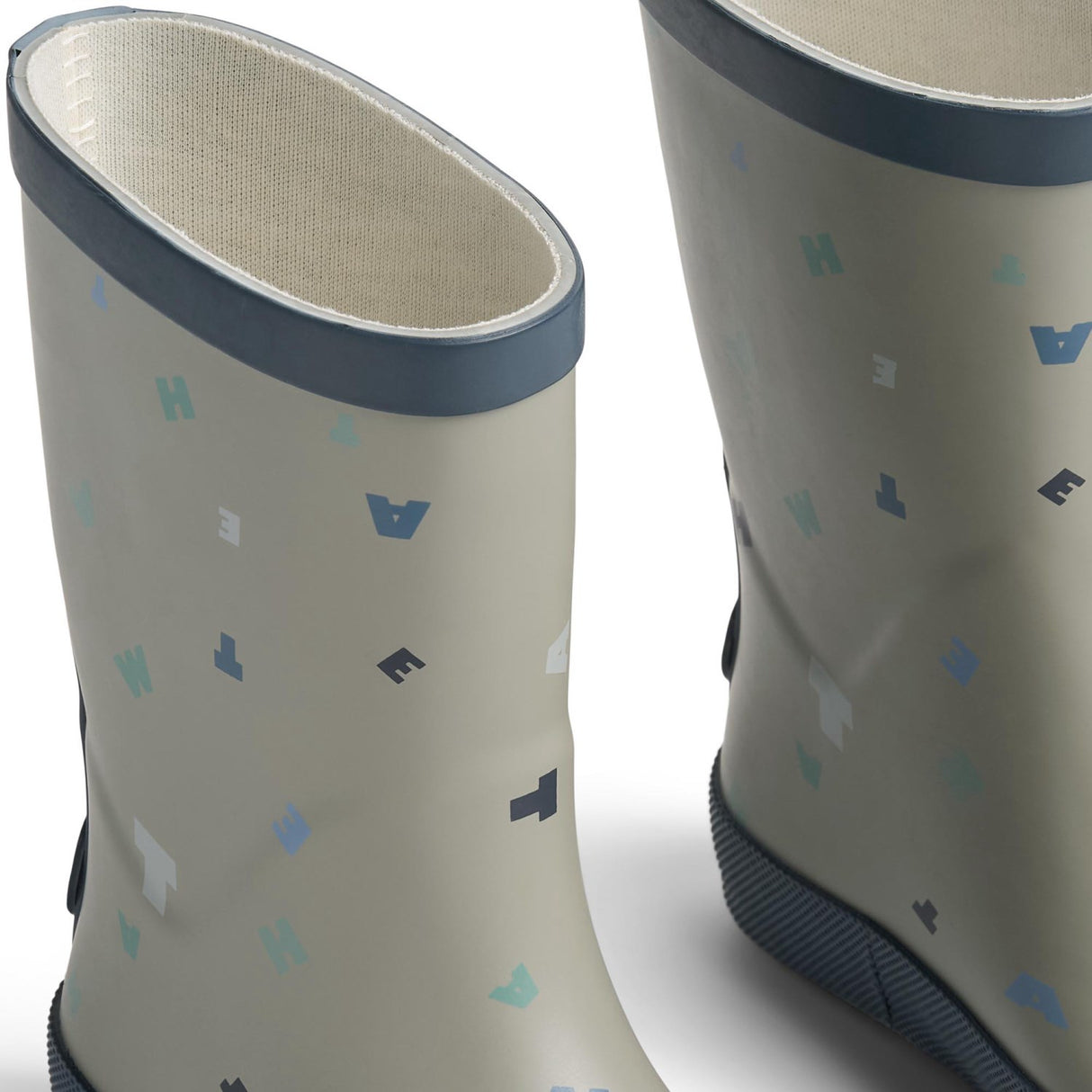 Wheat Light Flint Letters Gummistøvler Muddy