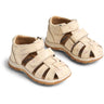 Wheat Barely Apricot Flowers Sandal Frei