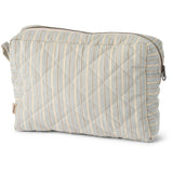 Wheat Blue Ocean Stripe Wash Taske Small Ziggy