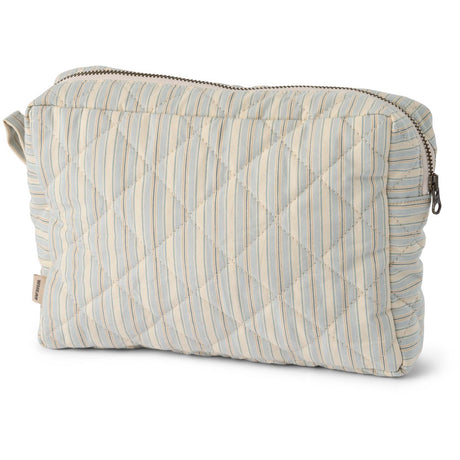 Wheat Blue Ocean Stripe Wash Taske Small Ziggy