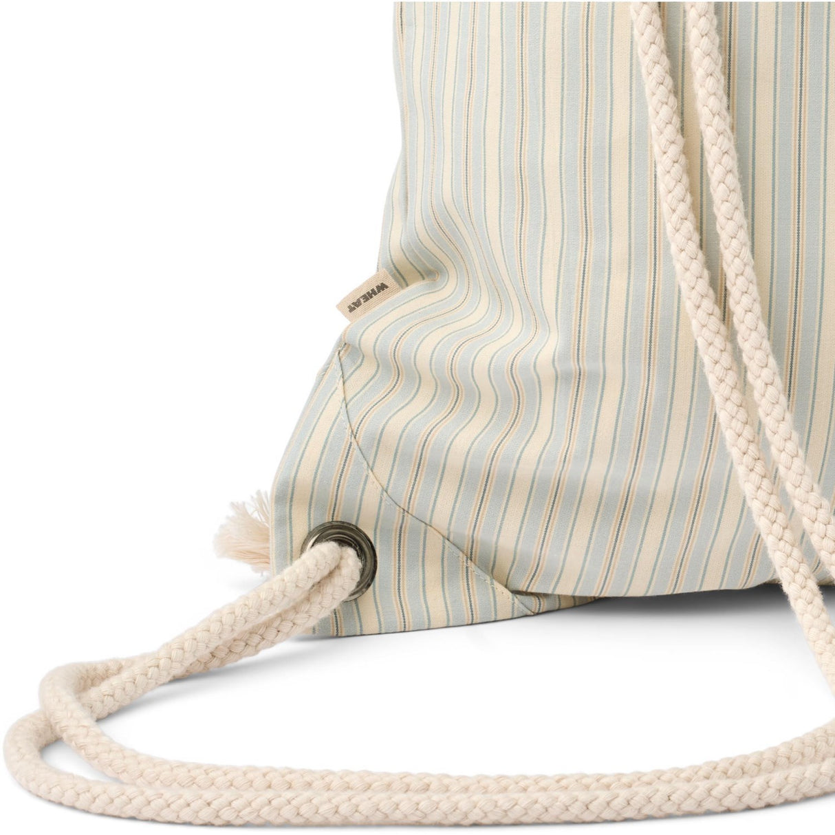 Wheat Blue Ocean Stripe Gymbag Yuna