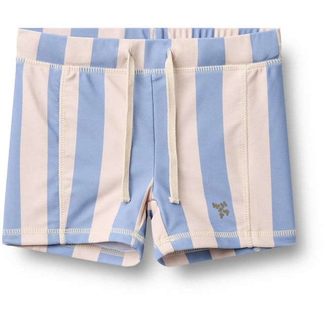Wheat Bold Blue Stripe Swimshorts Ulrik